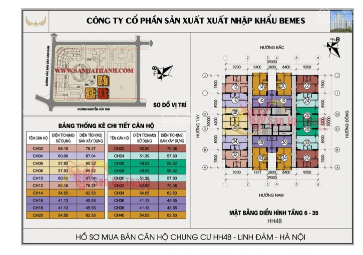 Bán Căn Hộ Chung Cư Linh đàm, Hoàng Mai Tòa Hh4b Chính Chủ 0345546895 3