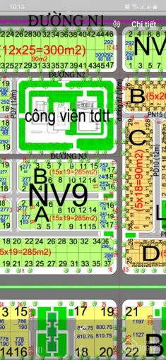 Bán đất Biệt Thự Xã Long Thọ Giá 64tr/m2 Ngay Khu Dân Cư 2