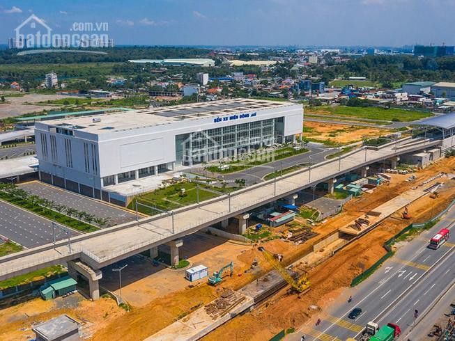 Bán đất đối Diện Bến Xe Miền đông Mới Quận 9, Diện Tích 100m2, Sổ Riêng, Giá 1ty2 1