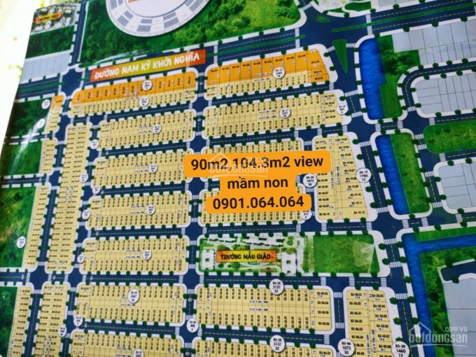 Bán Lô 90m2, 1043m2 đất Fpt City View Trường Mầm Non Giá Rẻ 0901064064 1