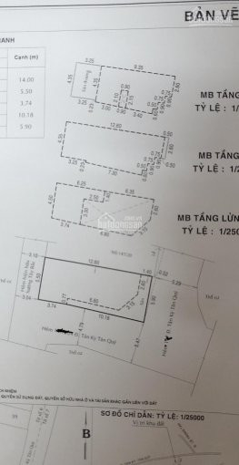Bán Nhà 2 Mặt Hẻm Xe Hơi, Ngay Tân Kỳ Tân Quý, Dt: 98,10m2, Giá: 10,5 Tỷ 1