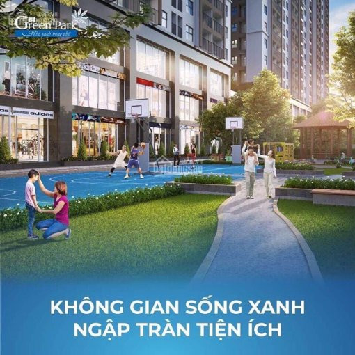 Bán Shop Thương Mại Green Park Thang Cuốn đi Lên Từng Tầng ,giá Hạt Rẻ !lô Góc Vườn Hoa 2