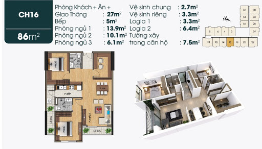 Căn 2pn + 1 86m2 Giá Rẻ - Nhà ở Ngay - Hỗ Trợ Vay Vốn 70% - Gia Lộc 5 Chỉ Vàng - Lh 0968394984 8