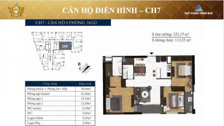 Căn Hộ Full Nội Thất Cao Cấp Hateco Laroma 4 Mặt View Panorama - Trung Tâm Qđống đa 7