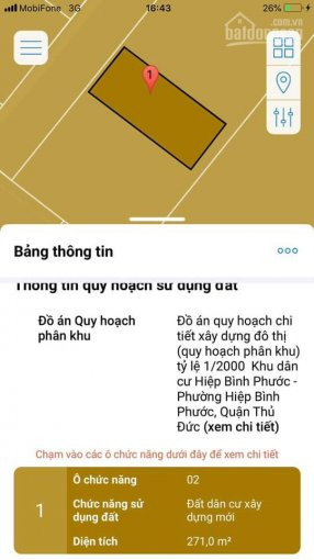 Chính Chủ Bán Nhanh 271m2 đất Hxh đường Số 10 - Quốc Lộ 13, Hiệp Bình Phước, Thủ đức Gía 30tr/m2 Lh: 0934830519 2