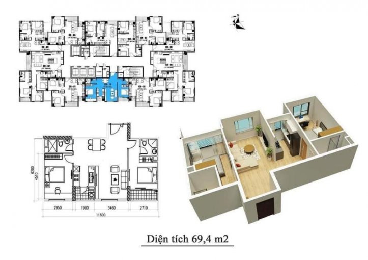 Chính Chủ Bán Nhanh Căn Hộ Chung Cư Mipec City View Kiến Hưng Giá Từ 195 Tr/m2 Nhận Nhà Ngay 6