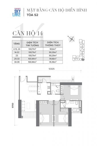 Chính Chủ Bán Nhanh Cắt Lỗ Căn 3 Pn Tòa S2 Vinhomes Skylake - 3pn Góc đông Nam Lh: 0829850693 5