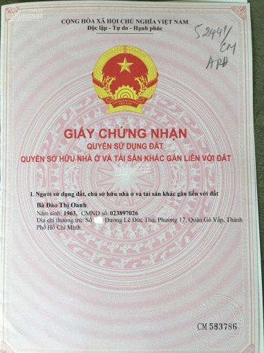 Chính Chủ Bán Nhanh đất Hướng Ra đường Vườn Lài, Phường An Phú đông, Q12, Tp Hcm 3