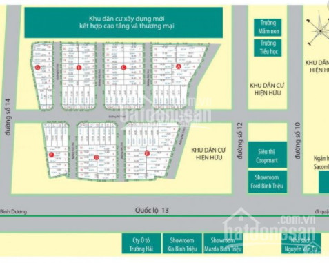 Chính Chủ Bán Nhanh đất Khu Dân Cư Hưng Phú Residence Thủ đức, Ngay Mt Ql13, 80m2, Giá Tt 149 Tỷ, Shr, Xdtd 5