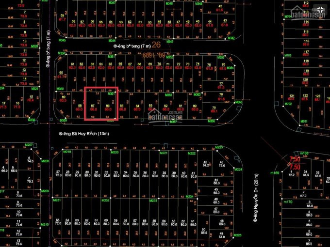 Chính Chủ Bán Nhanh đất Mặt Tiền Lô 86+87 - O26 đường Bùi Huy Bích - Phường Vĩnh Hoà - Nha Trang 132m2 ( Ngang 12m) 4