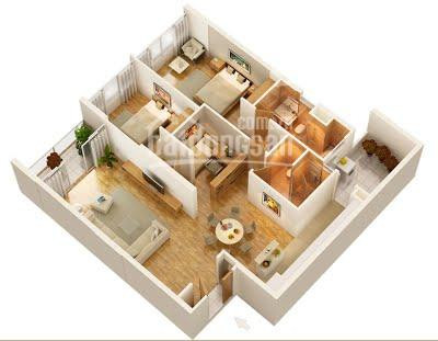 Chính Chủ Bán Nhanh Gấp Căn Hộ Mandarin Garden 128m2 3pn, Giá 43tr/m2 1