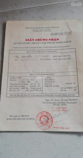 Chính Chủ Bán Nhanh Nhà Mặt Phố đường Võ Trứ, Trung Tâm Thành Phố Ra Biển 5 Phút, Giáp Chợ , Thuận Lợi Kinh Doanh 1