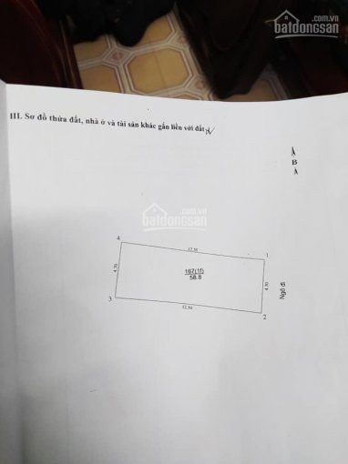 Chính Chủ Cần Bán Gấp Nhà ô Tô đỗ, Kinh Doanh Tại Bạch Mai 60m2, 4 Tầng, 47m Mặt Tiền, 65 Tỷ 1