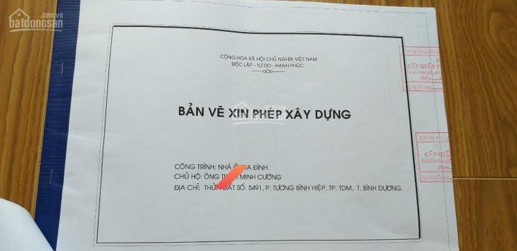 Chính Chủ Cần Bán Lô đất 2 Mặt Tiền đường Hồ Văn Cống, Phường Tương Bình Hiệp, Thủ Dầu Một đất Xây Biệt Thự 3