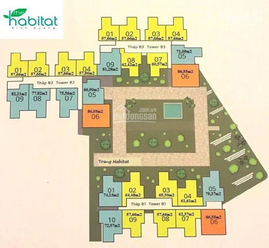 Chính Chủ Chuyển Nhượng Căn Hộ Habitat Giai đoạn 2, 2pn, 6448m2, Giá Từ 1,95 Tỷ (có Thương Lượng) 1