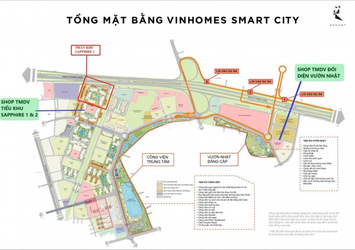 Cho Thuê Mặt Bằng Shophouse Vinhomes Smart City Tây Mỗ 2