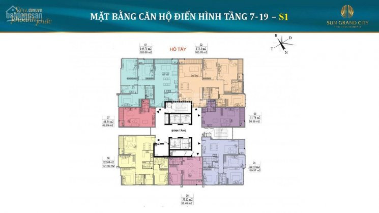 Cực Hot Bán Căn Góc 3pn Tại Sun Grand City - 69b Thụy Khuê: 127m2 - 6661 Tỷ ~524 Tr/m2 5