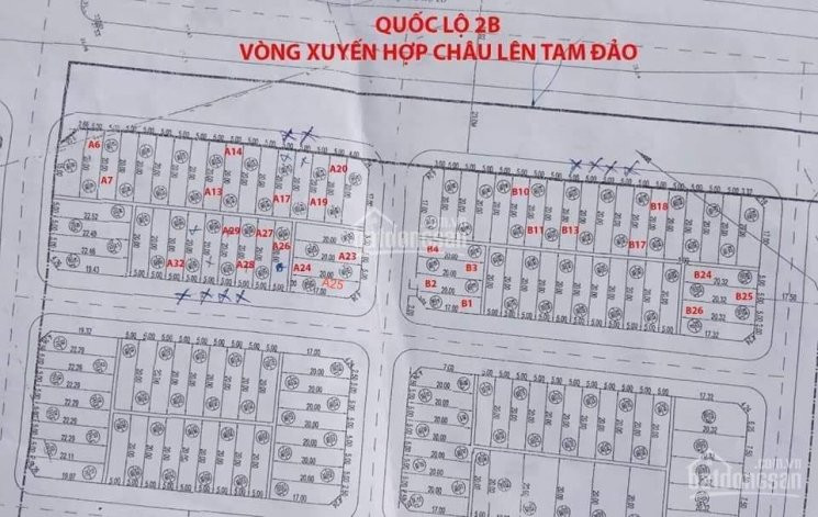 đất Nền Tam đảo, Bán đất Khu đấu Giá Hợp Châu Tam đảo, đầu Tư Sinh Lời Cao Lh: 0968624722 1