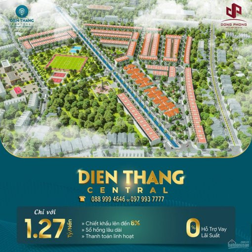 điện Thắng Central-bất động Sản Tiềm Năng Cho An Cư-đầu Tư- Hỗ Trợ Vay 40% Lãi Suất 0% 1