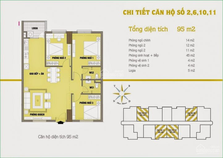 Giá Tốt - Bán Căn 3pn, 95m2 Chung Cư C37 Bắc Hà, Ban Công đông Nam, Giá 2,55 Tỷ 1