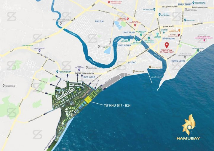 Khu đô Thị Biển Hamubay - Mặt Tiền Biển 100% Ngay Trung Tâm Phan Thiết - đất Nền Sổ đỏ An Toàn 100% 1