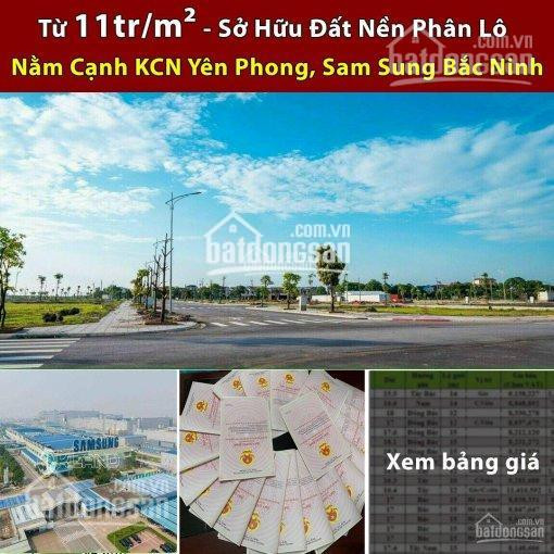 Mở Bán đất Nền Yên Phong Bắc Ninh 2 Mặt đường Tl 286 Và đường Ql 18 Giá Từ 10tr/m2 Lh: 0916749692 1