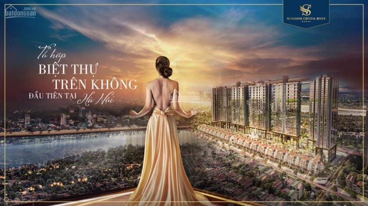 Mở Bán đợt 1 Biệt Thự Duplex Trên Không Sunshine Crystal River, Tây Hồ, Dt 170m2, Lh 0963509460 3