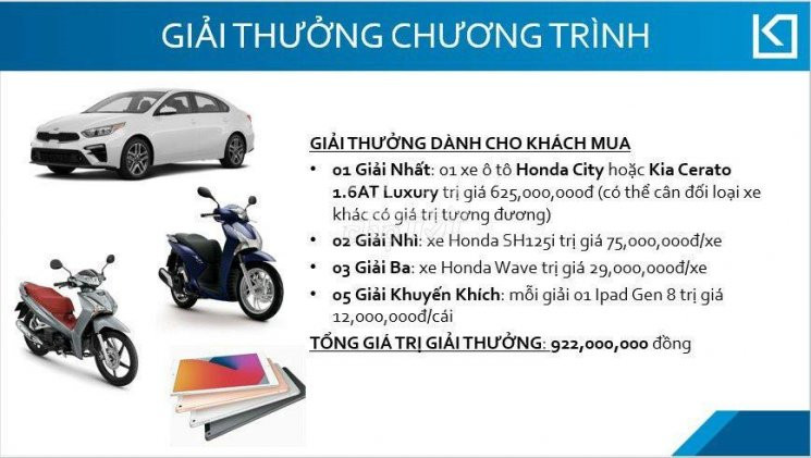 Mua đất Trúng Xe Hơi, Chiết Khấu Lên Tới 13%, Tặng Gói Vlxd 150 Triệu 2