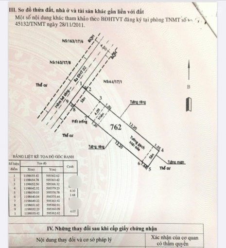 Nhà Cần Bán Hẻm đông Hưng Thuận 06 Phườmg Tht Quận 12 Dt: 4 X 22m Cấp 4 Giá 3ty640tr 3