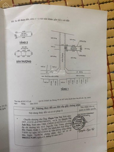 Nhà Hẻm Xh 95 Lê Văn Lương, P Tân Kiểng, Q7Dt 4*16m Trệt 2 Lầu 8