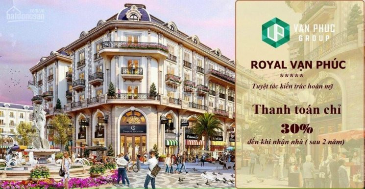 Phố đi Bộ Royal Vạn Phúc City Mặt Trung Tâm đường Phố 7x205m,hầm+5 Tầng Giá Tốt  283 Tỷ 1