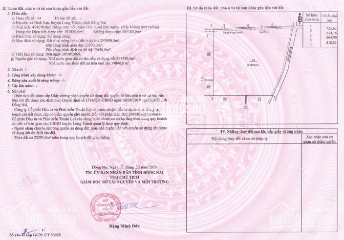 Sở Hữu Ngay Vị Trí Vàng Trong Làng Bds, Mt 769 Trục Chính Vào Sân Bay Long Thành, Cách Sân Bay 2km 2