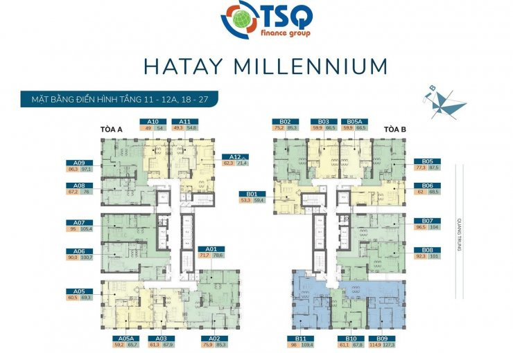 Tháp Thiên Niên Kỷ - Cầu Trắng Hà đông - Nhận Nhà ở Ngay Tháng 1 Năm 2021 - Nhận Chiết Khấu 11% 4