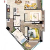 Chính Chủ Bán Nhanh Chung Cư Midtown, M8, Căn Góc 2pn 98m2