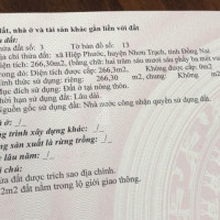 Chính Chủ Cần Bán Vài Lô đất Mt Hùng Vương, Tt Hiệp Phước, đang Cho Thu Nhập Giá đầu Tư Rẻ Nhất Kv