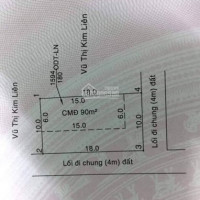 đất 1 Sẹc Dx 006, Lô Góc Không Trừ Lộ Giới (vì Bên Hông Cụt Dưới 100m)