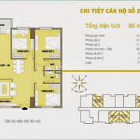 Giá Tốt - Bán Căn 3pn, 95m2 Chung Cư C37 Bắc Hà, Ban Công đông Nam, Giá 2,55 Tỷ