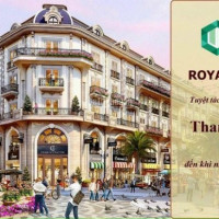 Phố đi Bộ Royal Vạn Phúc City Mặt Trung Tâm đường Phố 7x205m,hầm+5 Tầng Giá Tốt  283 Tỷ