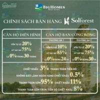 Sở Hữu Ngay Căn Hộ Cao Cấp Sol Forest Ecopark Chỉ Từ 1,2 Tỷ, Ck Lớn