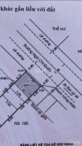 810 X 513m Nhà Phố Ngô Chí Quốc, Phường Bình Chiểu, Quận Thủ đức, Tp Hcm, Dt 2