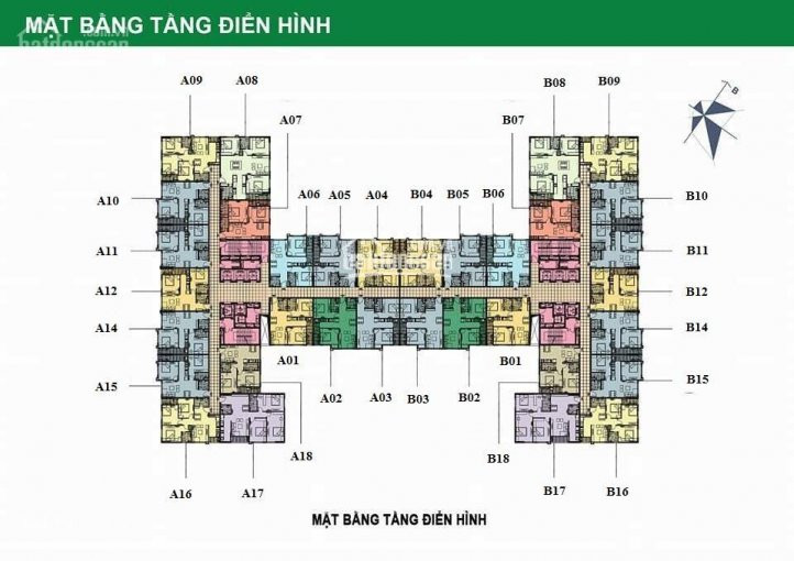 Bán Chung Cư 282 Nguyễn Huy Tưởng, Căn 03, Dt 70m2, Giá 24tr/m2 Lh Chính Chủ 0963777502 2