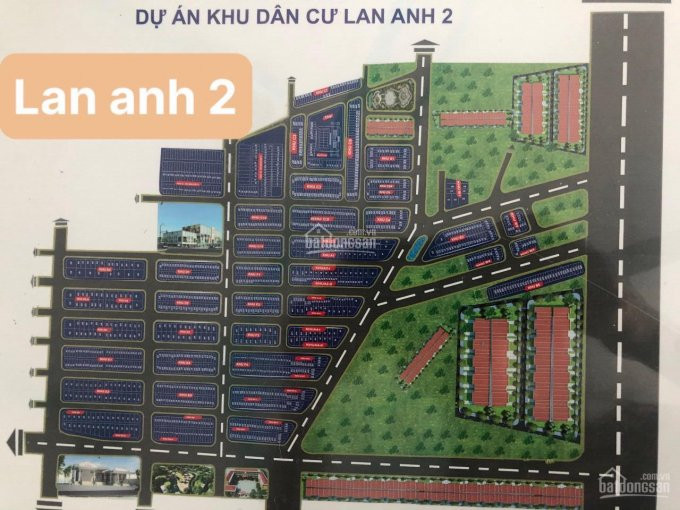 Bán đất Bà Rịa, Chính Chủ Gủi Bán Lô Lan Anh 2 Duy Nhất Giá Rẻ Chỉ 650tr 100m2 Lh: 0909063509 1