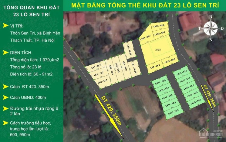 * Bán đất Mặt đường 420 Khu Sen Trì - Bình Yên Giá 828 Triệu Có Thể Thương Lượng 0393652489 4