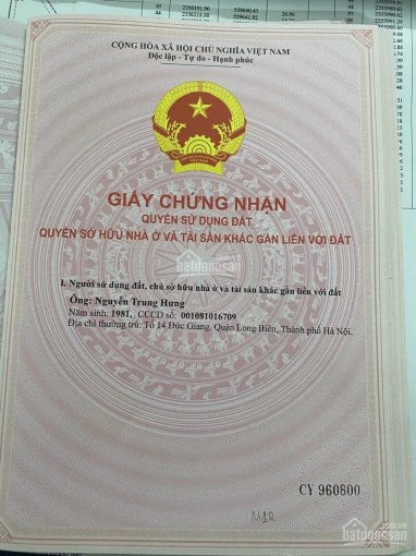 Cần Bán 1 Số Lô Hoa Hậu Tại Dự Án Vân Hội - Vĩnh Yên Center Gồm: P2, H24, N38 Giá Cđt 6