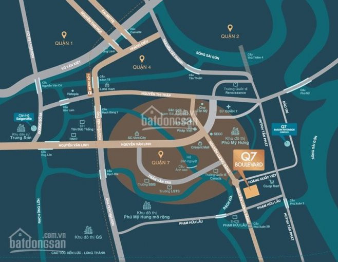 Căn Góc Shophouse Căn Hộ Q7 Boulevard Mặt Tiền Nguyễn Lương Bằng Phú Mỹ Hưng Quận 7 142m2 4