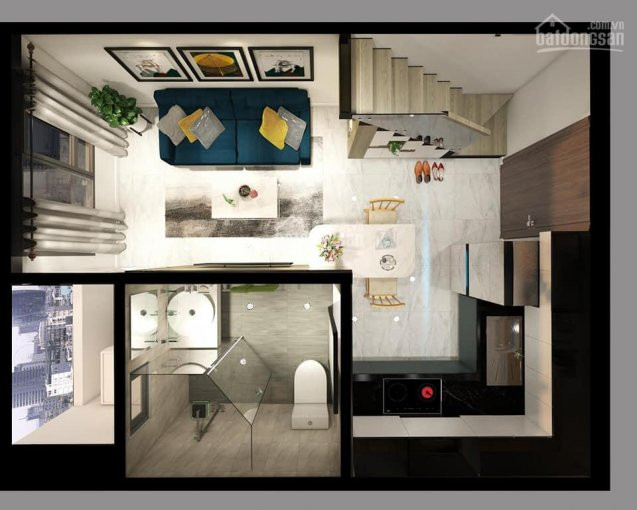 Chỉ Hơn 450tr (50%) Sở Hữu Ngay Căn Hộ Trung Tâm Quận 7, 36m2, Nhận Nhà Quý 1/2021 5