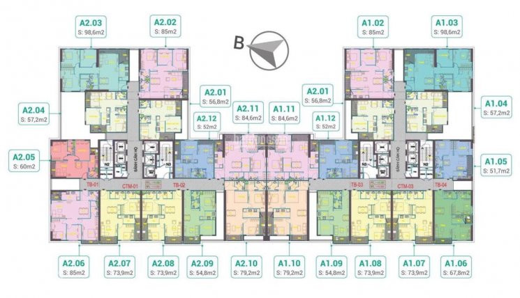 Chỉ Từ 223tr/m2 Sở Hữu Căn Hộ Phương đông Green Park Trần Thủ độ, Ck 45%, Vay 0% đến Khi Nhận Nhà 3