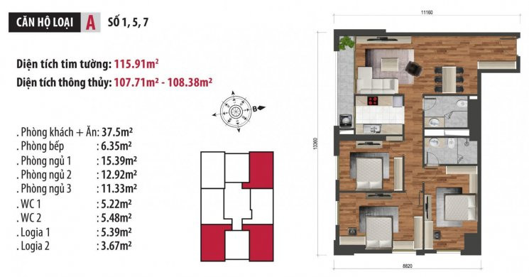 Chỉ Từ 38,5tr/m2, Sở Hữu Căn Hộ Chung Cư Trung Tâm Quận Cầu Giấy Full Nội Thất Ck 7%, Quà Tặng 50tr 4