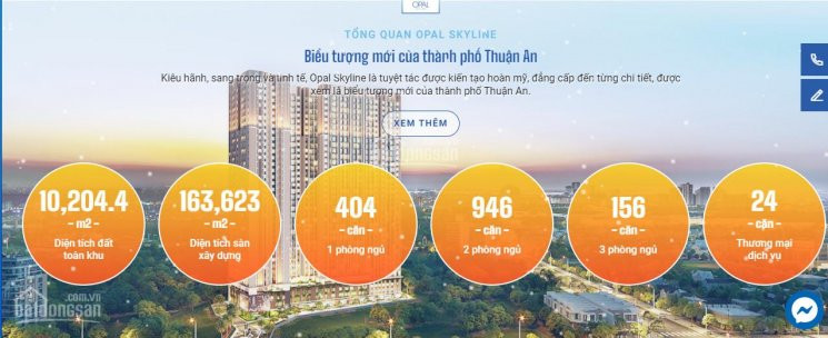 Chiết Khấu 25 Chỉ Vàng  Cho Khách Hàng Sở Hữu Căn Hộ Opal Skyline 3