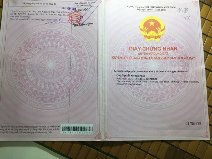 Chính Chủ Bán đất đường Thạnh Xuân 24, Quận 12, Tphcm 2